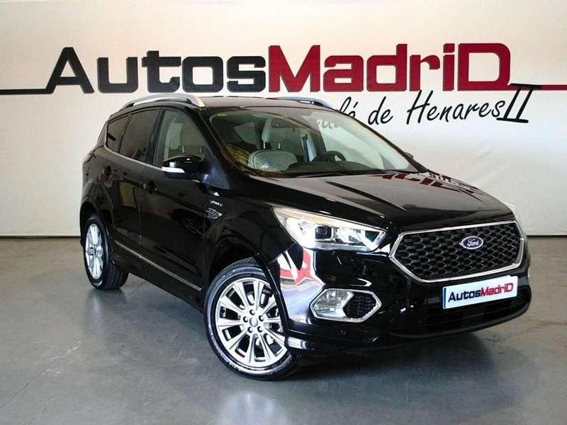 Negro Usado 2017 Ford Kuga Vignale SUV | 12.990 € (Precio justo) - Imagen 1/4