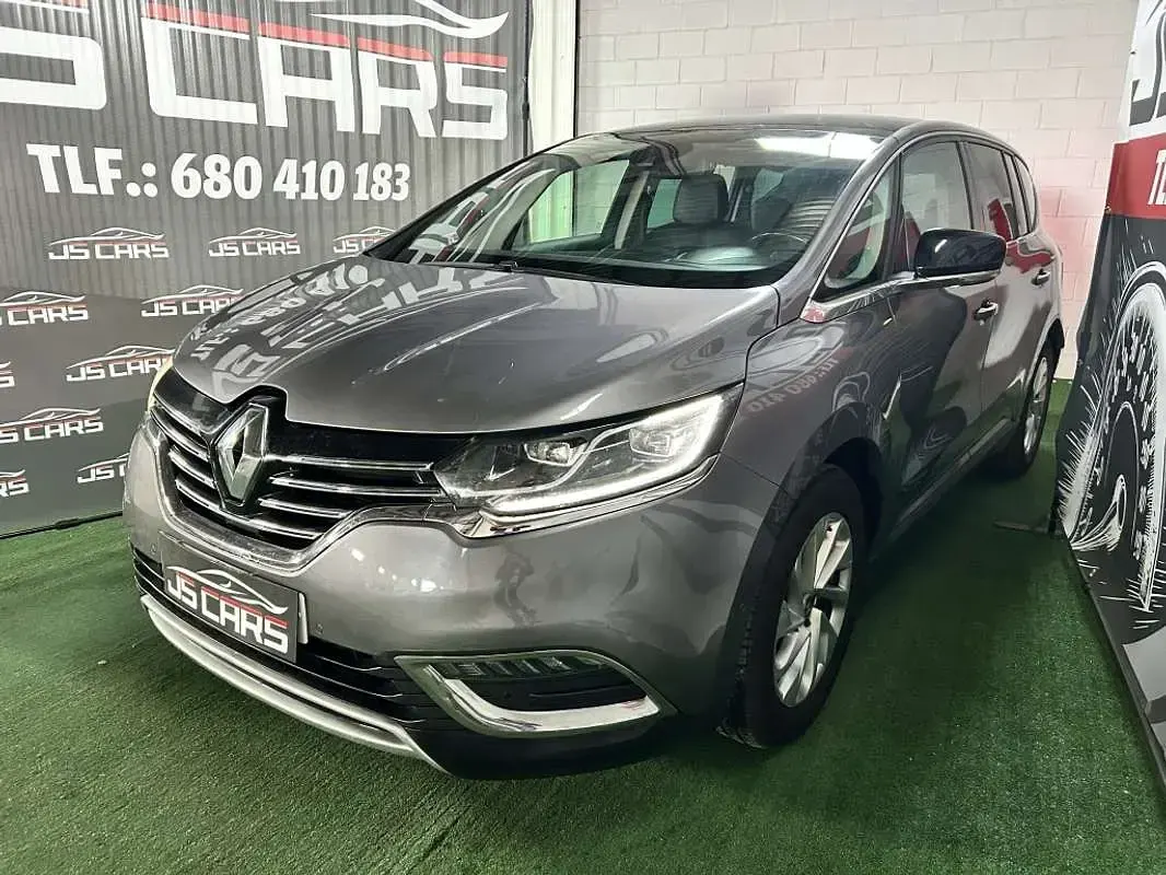 Usado Renault Espace Zen 160 CV (117 kW) 2016 Gris Monovolumen