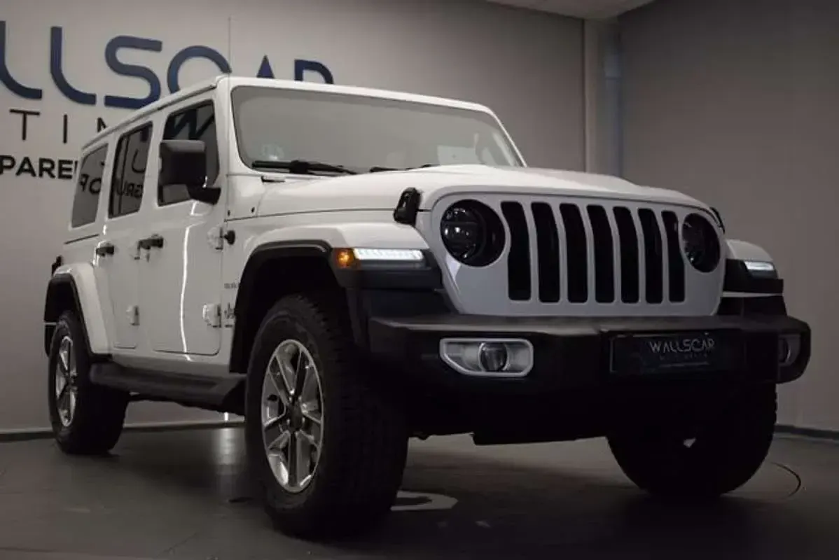 Usado Jeep Wrangler Sahara 199 CV (146 kW) 2020 Blanco SUV