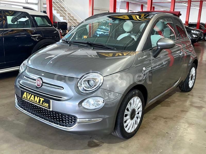 Usado Fiat 500C Dolcevita 70 CV (51 kW) 2022 Gris / plata Descapotable