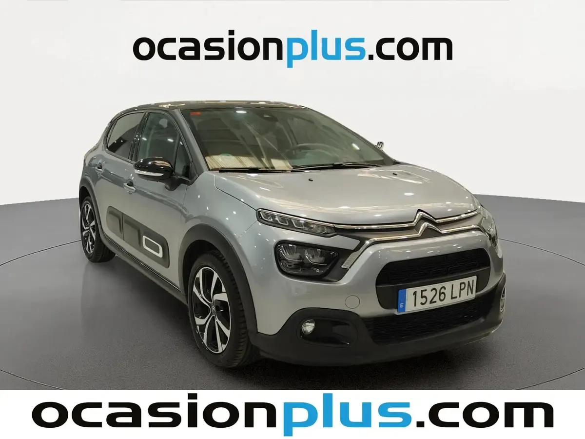 Usado Citroën C3 PureTech 110 CV (80 kW) 2021 Gris Utilitario