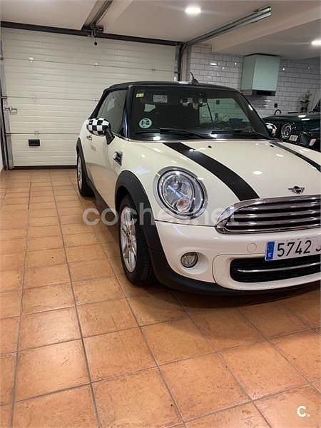 Blanco Usado 2015 Mini Cooper D Cabriolet Descapotable | 12.400 € (Precio justo) - Imagen 1/4