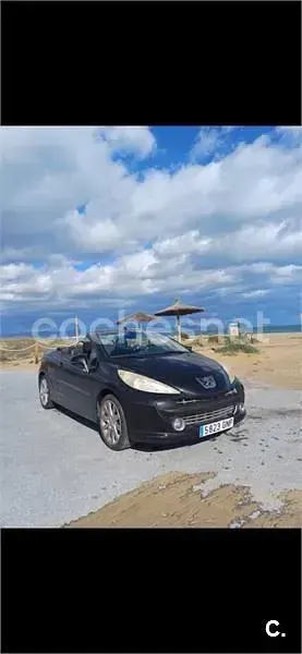 Begagnad Peugeot 207 CC Roland Garros 112 HK (82 kW) 2010 Svart Cab
