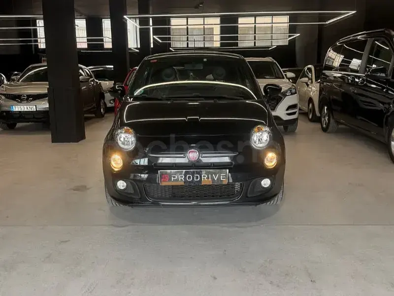 Usado Fiat 500 Pop 69 CV (50 kW) 2014 Negro Berlina