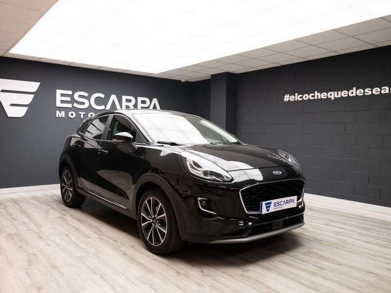 Negro Usado 2020 Ford Puma Titanium SUV | 15.500 € (Precio justo) - Imagen 1/4