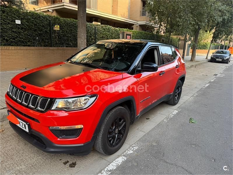 Rojo Usado 2020 Jeep Compass Sport SUV | 16.000 € (Buen precio) - Imagen 1/4