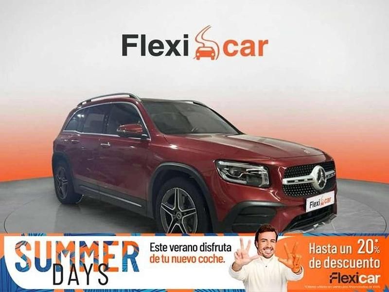 Rojo Usado 2021 Mercedes GLB220 SUV | 33.990 € (Buen precio) - Imagen 1/4