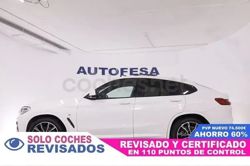 Usado BMW X4 M Sport 190 CV (139 kW) 2019 Blanco SUV