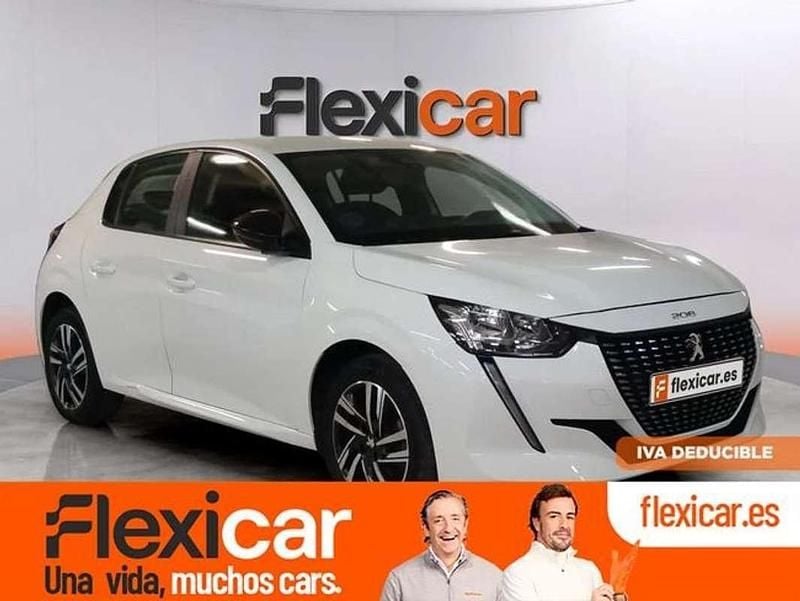 Usado Peugeot 208 Active 102 CV (75 kW) 2023 Blanco Utilitario