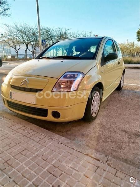 Verde Usado 2007 Citroën C2 Furio Utilitario | 2800 € (Precio justo) - Imagen 1/4