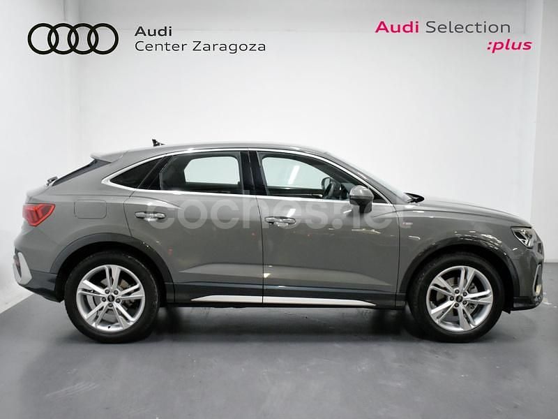 Usado Audi Q3 Sportback S-Line 150 CV (110 kW) 2022 Gris / plata SUV