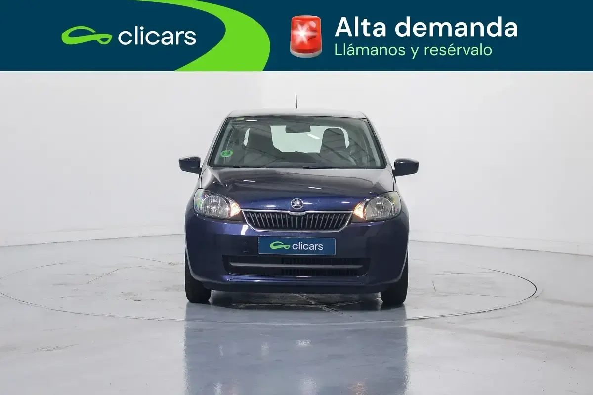 Usado Skoda Citigo Ambition 60 CV (44 kW) 2015 Azul Utilitario
