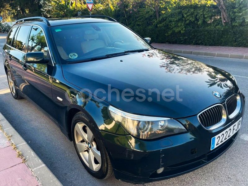 Verde Usado 2007 BMW 530 Familiar | 5990 € (Precio justo) - Imagen 1/4