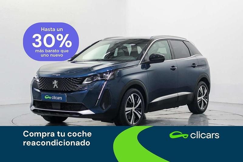Azul Usado 2021 Peugeot 3008 GT SUV | 19.090 € (Buen precio) - Imagen 1/4