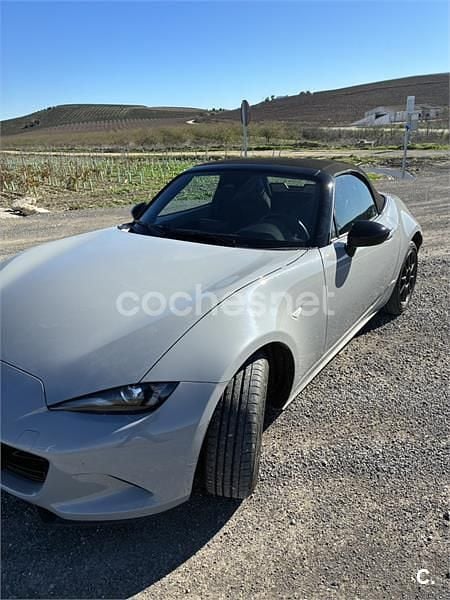 Usado Mazda MX5 Homura-Line 132 CV (97 kW) 2025 Gris / plata Descapotable