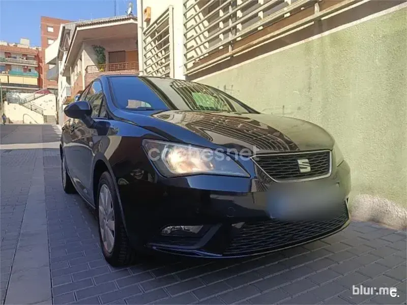 Usado Seat Ibiza Style 105 CV (77 kW) 2014 Negro Berlina