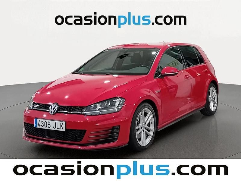 Usado VW Golf VII GTD 184 CV (135 kW) 2016 Rojo Utilitario