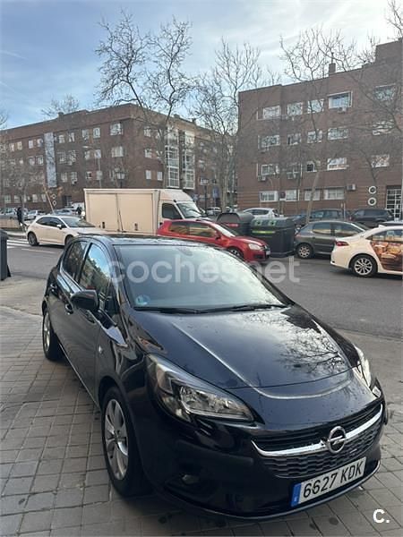 Usado Opel Corsa Selective 90 CV (66 kW) 2017 Azul Utilitario