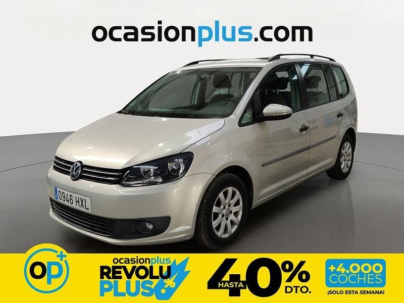 Usado VW Touran Edition 105 CV (77 kW) 2014 Gris plata Monovolumen
