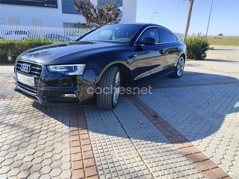 Usado Audi A5 Sportback S-Line 177 CV (130 kW) 2012 Negro Utilitario