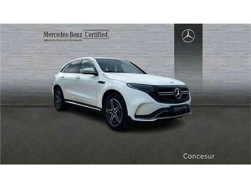 Usado Mercedes EQC400 300 kW (408 CV) 2020 Blanco SUV