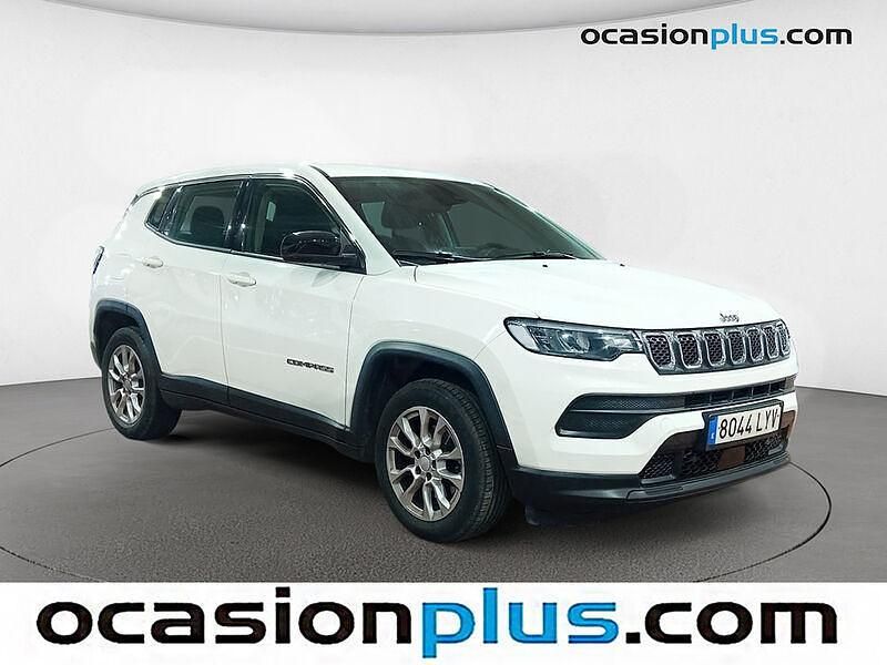 Usado Jeep Compass Longitude 130 CV (95 kW) 2022 Blanco SUV