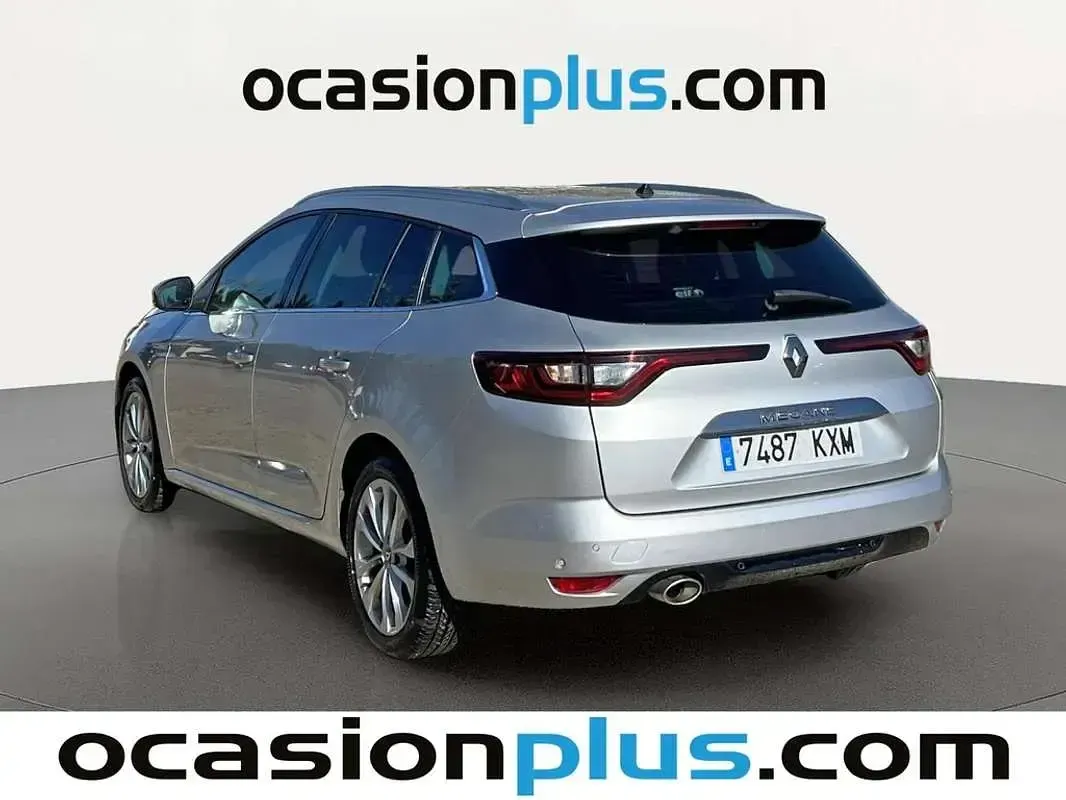 Usado Renault Mégane GrandTour Zen 140 CV (102 kW) 2019 Gris Familiar