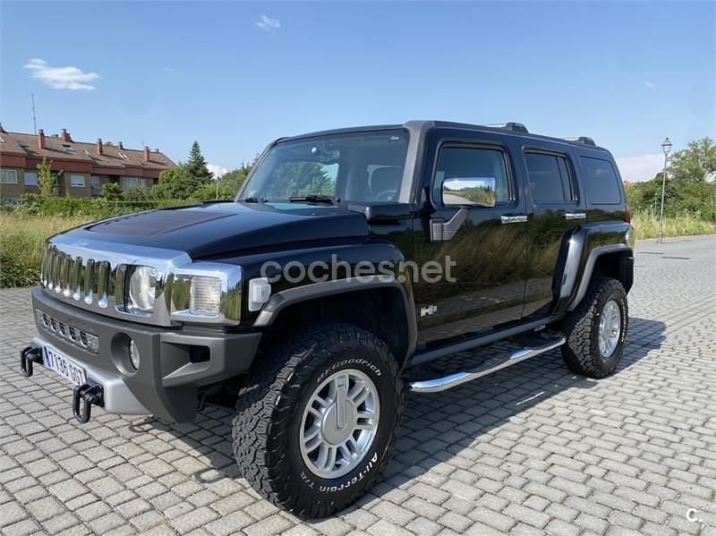Negro Usado 2008 Hummer H3 SUV | 19.500 € - Imagen 1/4