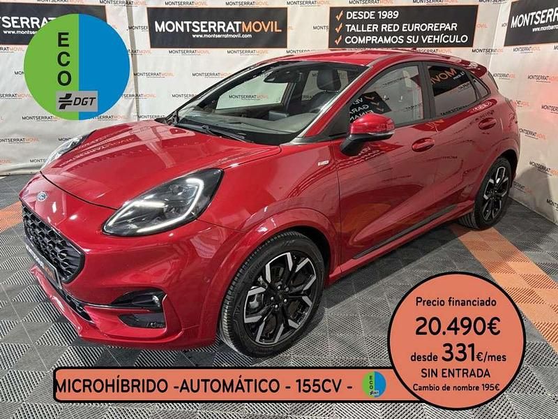 Rojo Usado 2022 Ford Puma ST-Line X SUV | 20.490 € (Un poco caro) - Imagen 1/4
