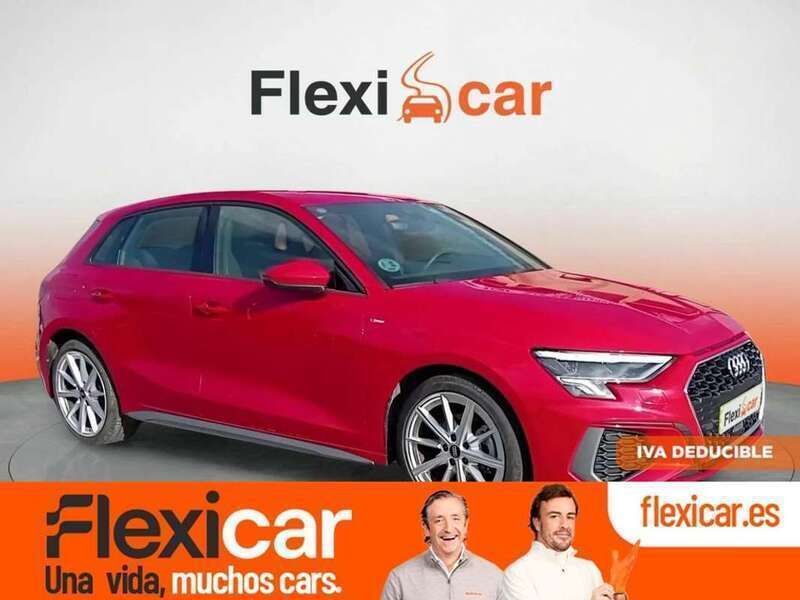 Rojo Usado 2022 Audi A3 Sportback S-Line Utilitario | 24.190 € (Buen precio) - Imagen 1/1