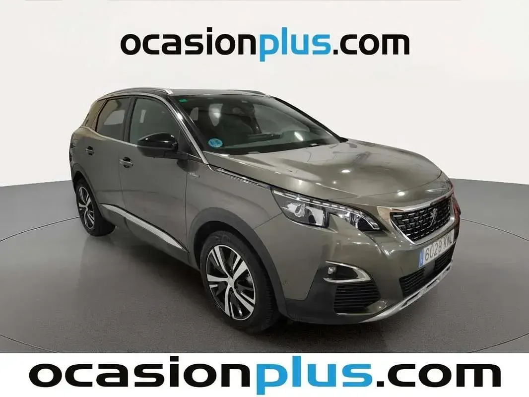 Usado Peugeot 3008 GT-line 150 CV (110 kW) 2018 Gris SUV