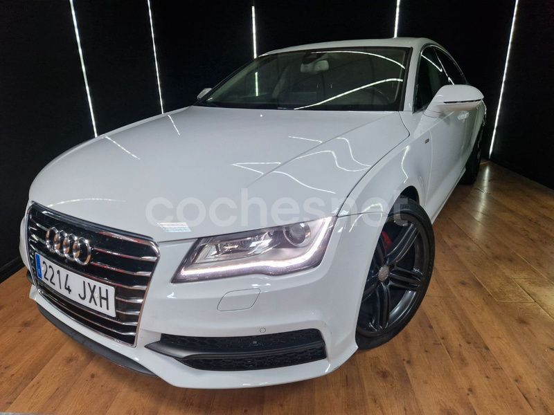 Usado Audi A7 Sportback S-Line 204 CV (150 kW) 2013 Blanco Utilitario