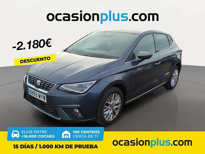 Gris Usado 2025 Seat Ibiza XCELLENCE Berlina | 18.490 € (Precio justo) - Imagen 1/4