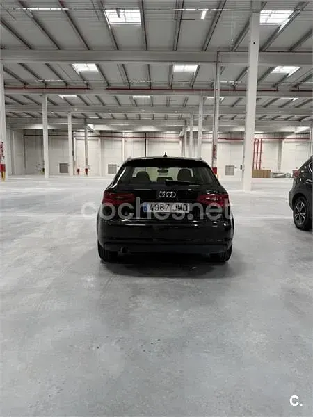 Usado Audi A3 Advanced 110 CV (80 kW) 2016 Negro Berlina