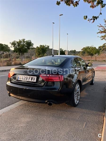 Usado Audi A5 190 CV (139 kW) 2007 Negro Coupe