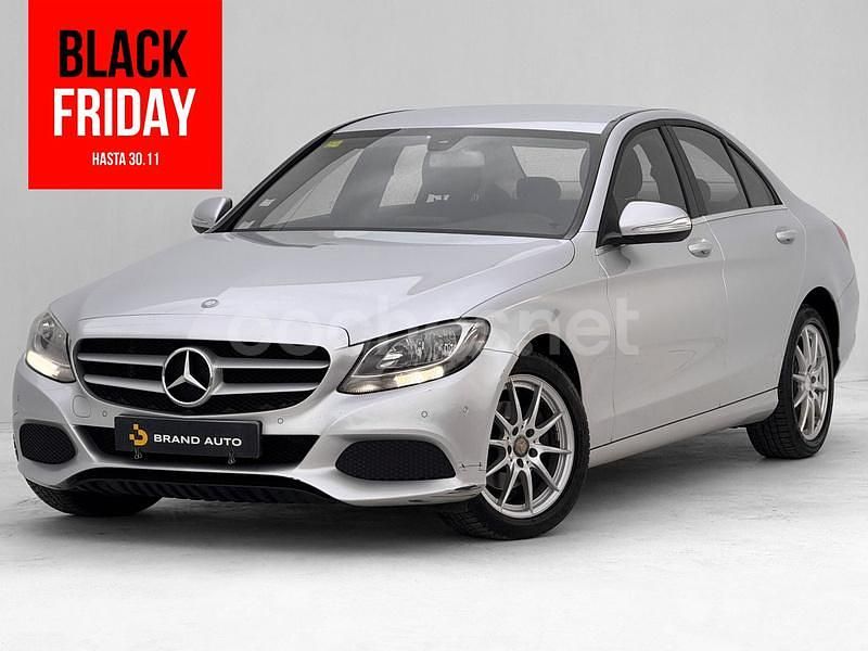 Gris / plata Usado 2014 Mercedes C180 Berlina | 14.990 € (Buen precio) - Imagen 1/4