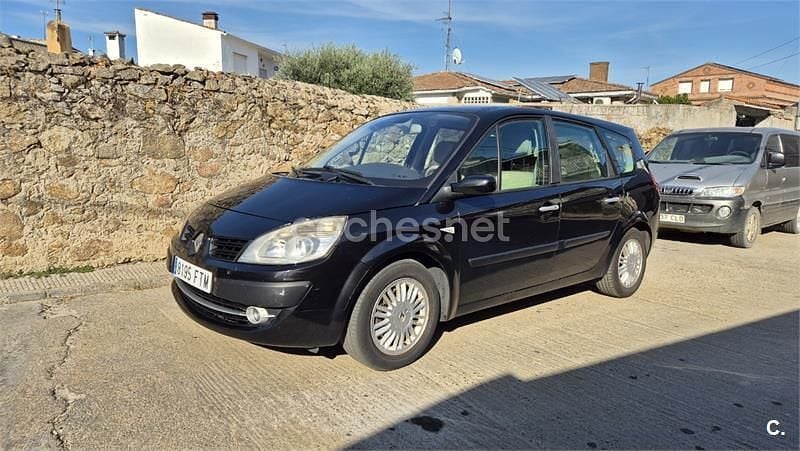 Negro Usado 2007 Renault Scénic II Privilege Monovolumen | 2999 € (Precio justo) - Imagen 1/4
