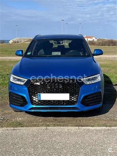 Usado Audi Q3 S-Line 150 CV (110 kW) 2016 Azul SUV