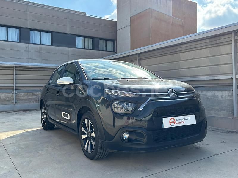 Negro Usado 2022 Citroën C3 Feel Utilitario | 11.450 € (Precio justo) - Imagen 1/4