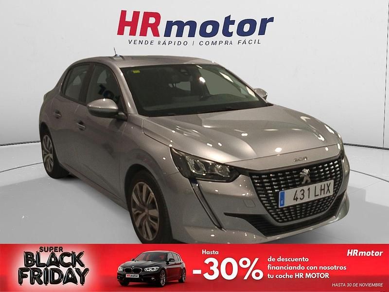 Gris Usado 2020 Peugeot 208 Active Utilitario | 11.840 € (Precio justo) - Imagen 1/4