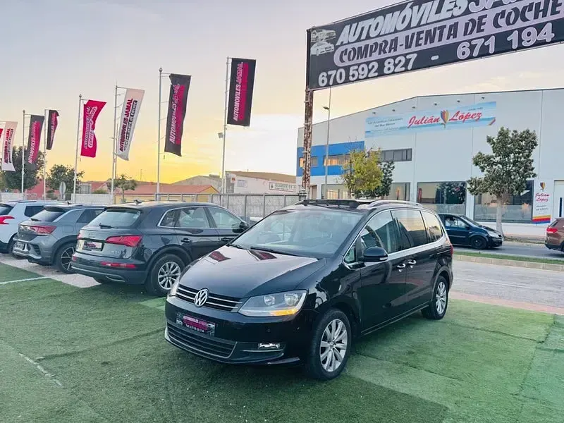 Usado VW Sharan Advance 140 CV (102 kW) 2011 Negro Monovolumen