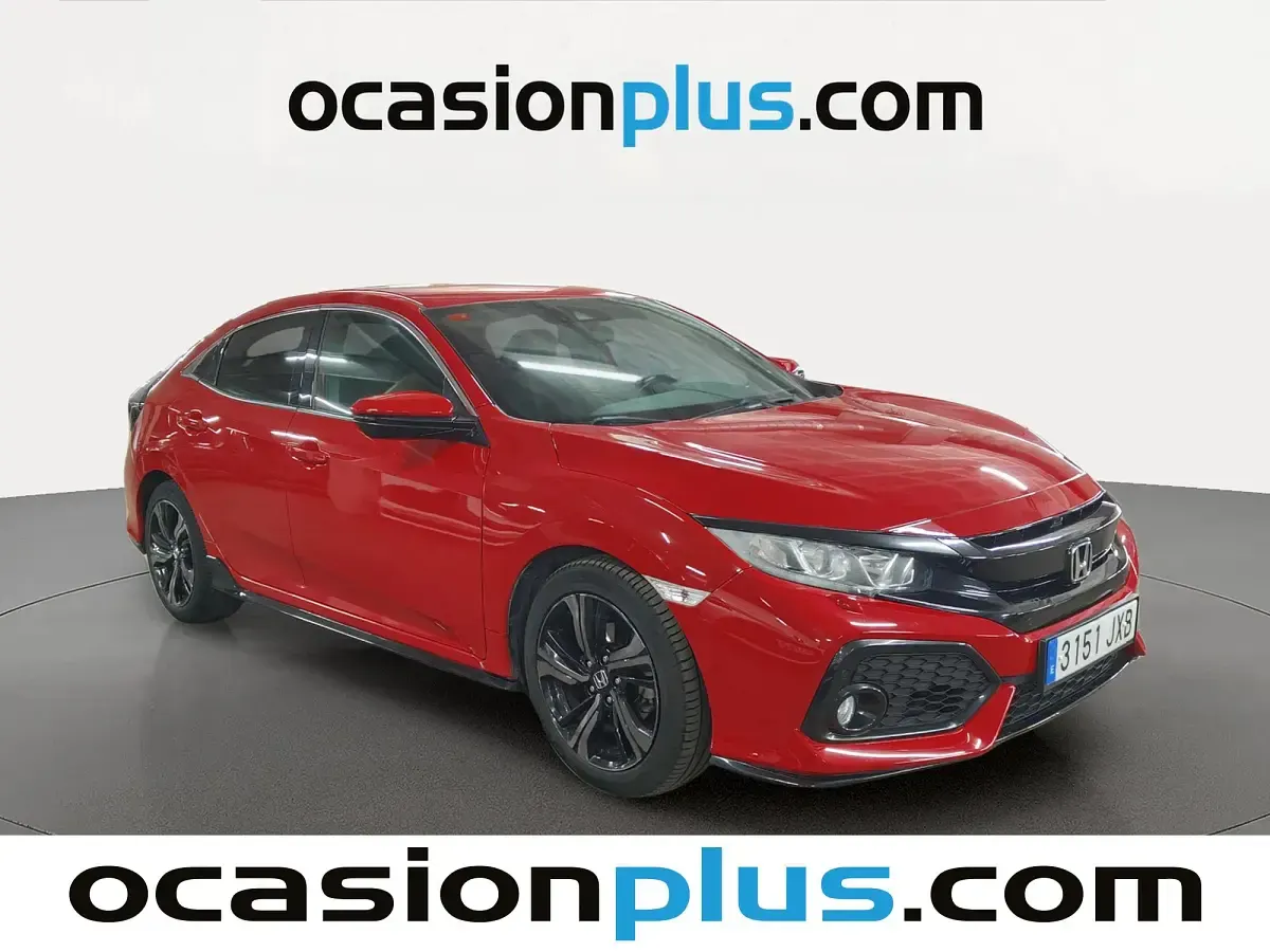 Usado Honda Civic Elegance 129 CV (94 kW) 2017 Rojo Berlina
