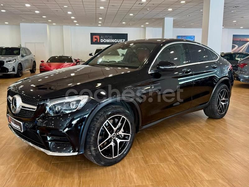 Negro Usado 2018 Mercedes GLC250 Coupe | 34.900 € (Buen precio) - Imagen 1/4