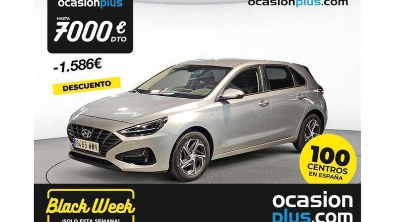 Plateado Usado 2021 Hyundai i30 Utilitario | 17.682 € (Precio justo) - Imagen 1/4