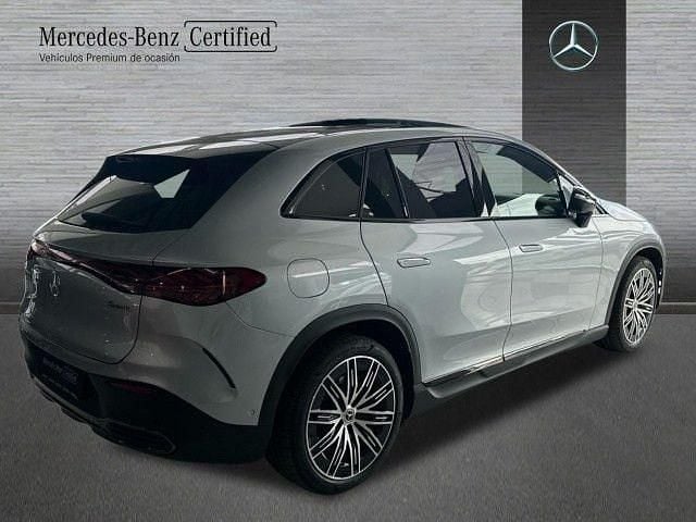 Używany Mercedes EQE350 AMG line 214 kW (292 KM) 2023 Srebrny SUV