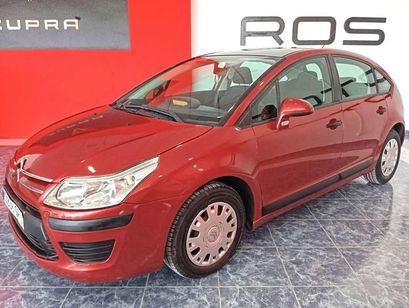 Usado Citroën C4 90 CV (66 kW) 2009 Rojo Utilitario