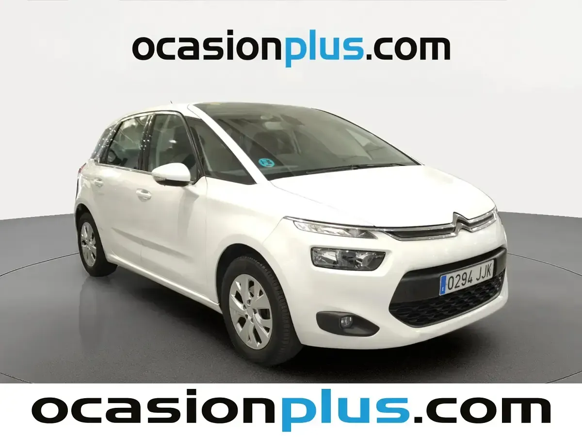 Usado Citroën C4 PureTech 130 CV (95 kW) 2015 Blanco Monovolumen