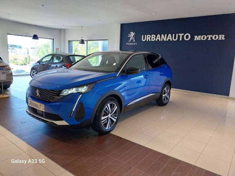 Azul Usado 2022 Peugeot 3008 Allure SUV | 24.000 € (Caro) - Imagen 1/4