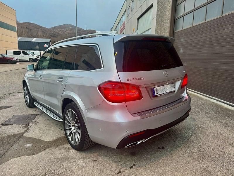 Usado Mercedes GLS350 258 CV (189 kW) 2017 Gris / plata SUV