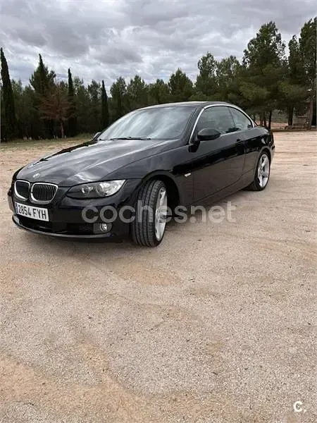 Usado BMW 325 218 CV (160 kW) 2007 Negro Descapotable